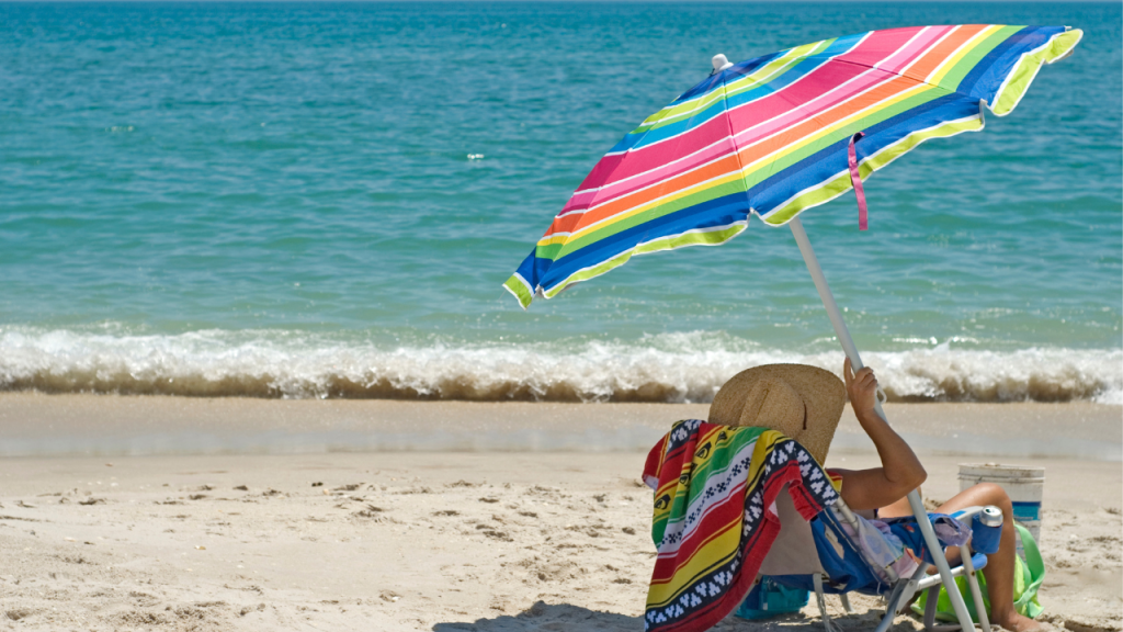 Your Beach Umbrella isn’t Protecting You from the Sun … at All